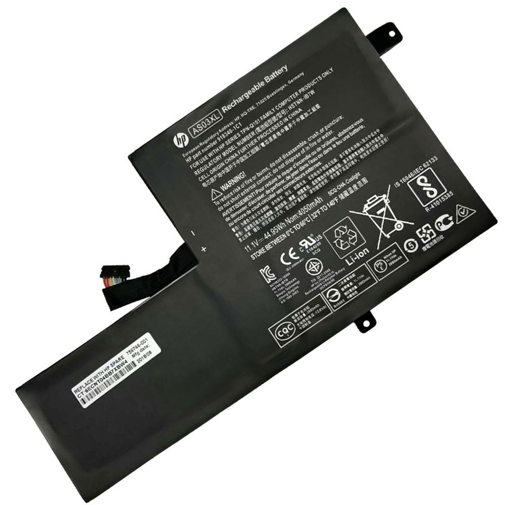 HP-COMPAQ-AS03XL-Laptop Replacement Battery